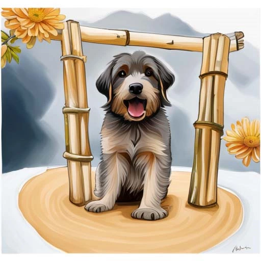 bamboo pet urn